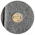 Osculati stainless steel deck locker lock on Velsen boat