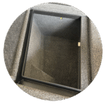 Boat locker interior with durable marine-grade carpet lining