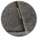 Velsen stainless steel piano hinge installed on carpeted boat deck