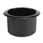 Velsen black plastic boat cup holder insert