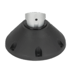 Plastic boat seat pedestal base