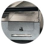 Velsen boat glove box storage compartment with lock