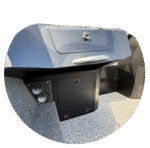 Velsen under console storage compartments