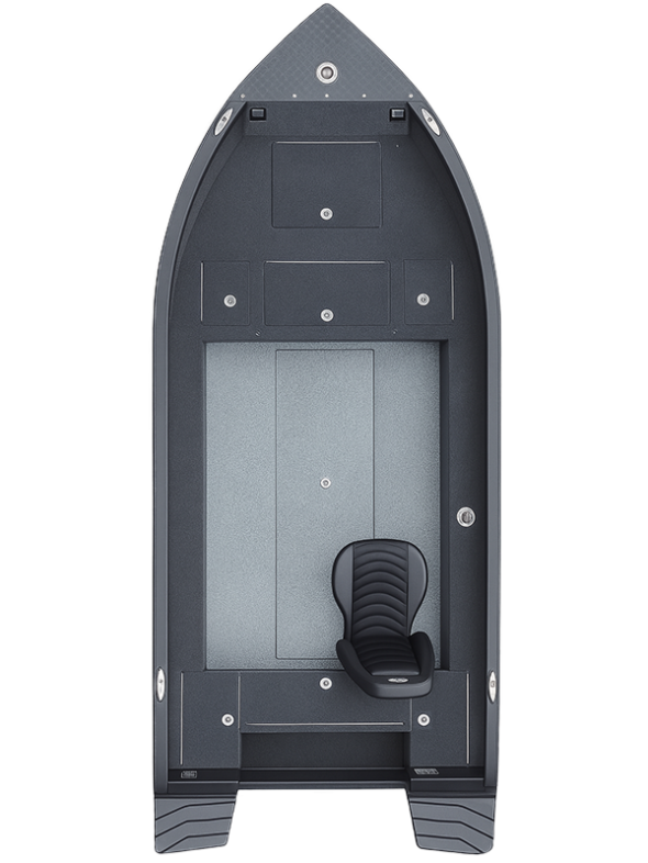 Velsen 425 aluminium boat interior